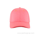 Heather fabric breathable and light weight outdoor cap